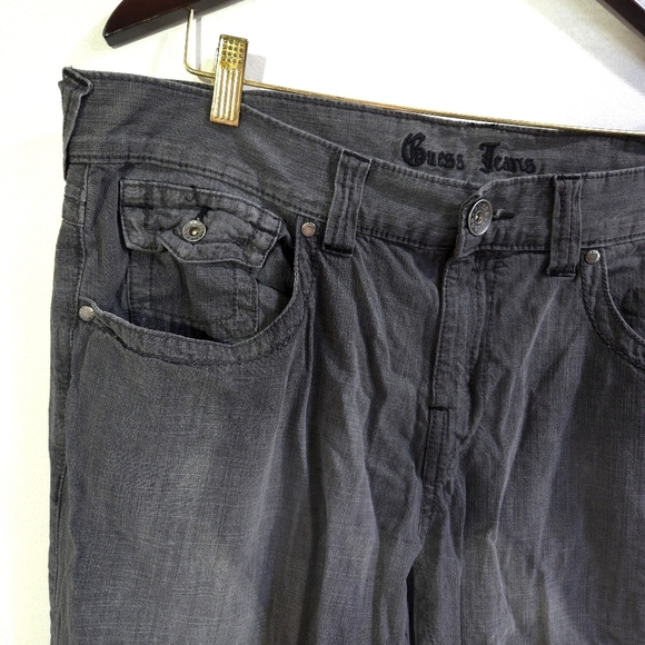 GUESS | Gray Mens Denim Jeans - Picture 6 of 11